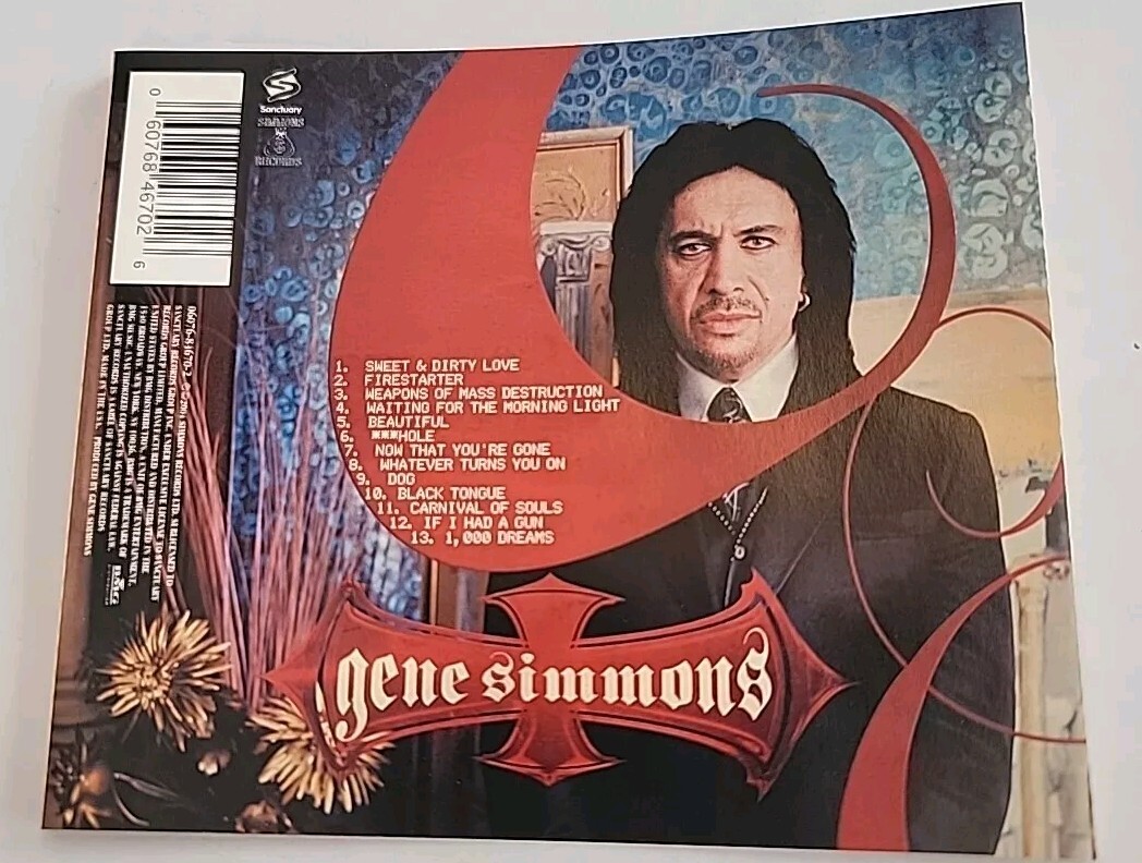 Gene Simmons ~ ***HOLE [PA] ~ (CD, Jun-2004, Sanctuary (BMG), Like New