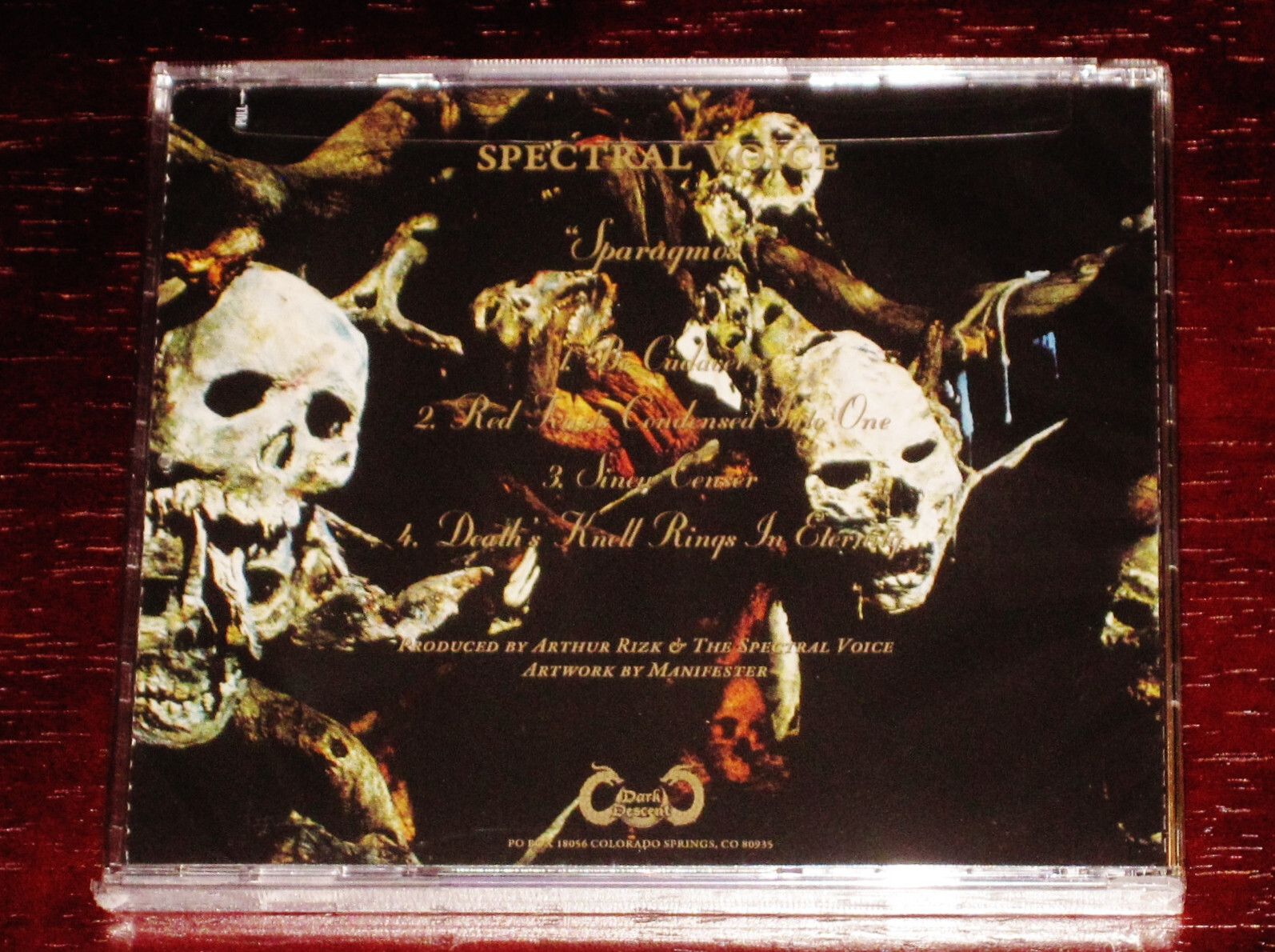 Spectral Voice: Sparagmos CD 2024 Dark Descent Records USA DDR303CD JC NEW
