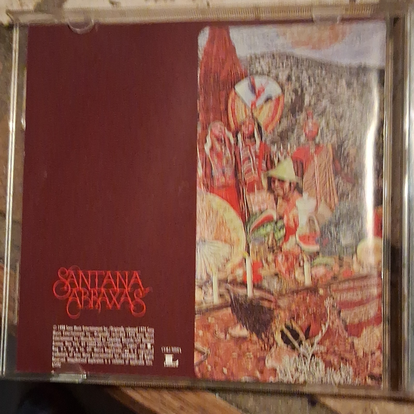 Santana Abraxas CD Album Columbia 1998 Rock 30th Anniv Expanded CK 65490-S1