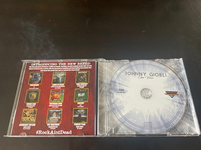 Johnny Gioeli - One Voice (CD, 2018) Hardline Axel Rudi Pell OOP