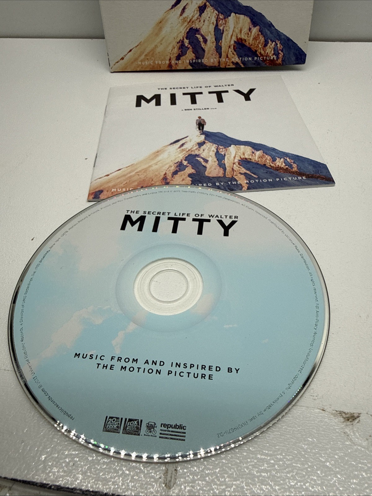 SECRET LIFE OF WALTER MITTY Soundtrack CD
