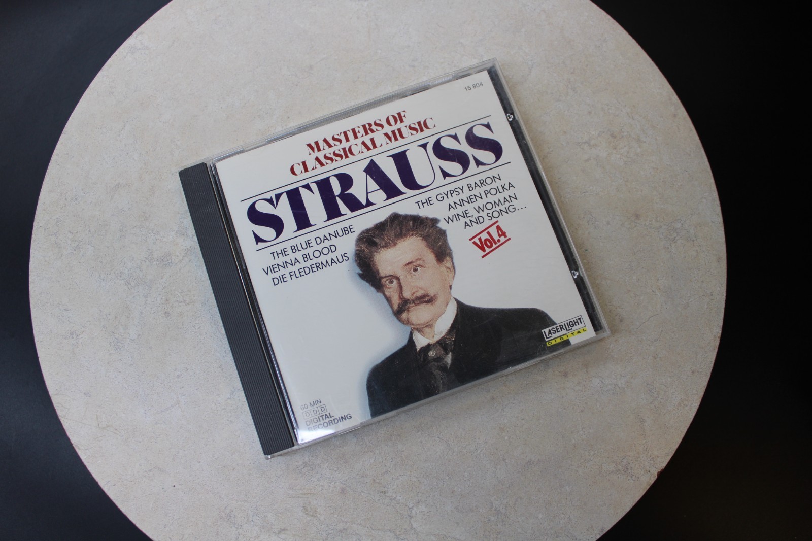 Strauss Masters of Classical Music Vol.4 CD 60min Digital Recording