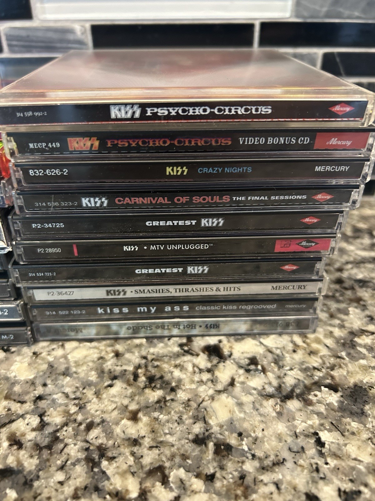 KISS CD Lot Of 16 Albums Rock Music (18 Total Cds)