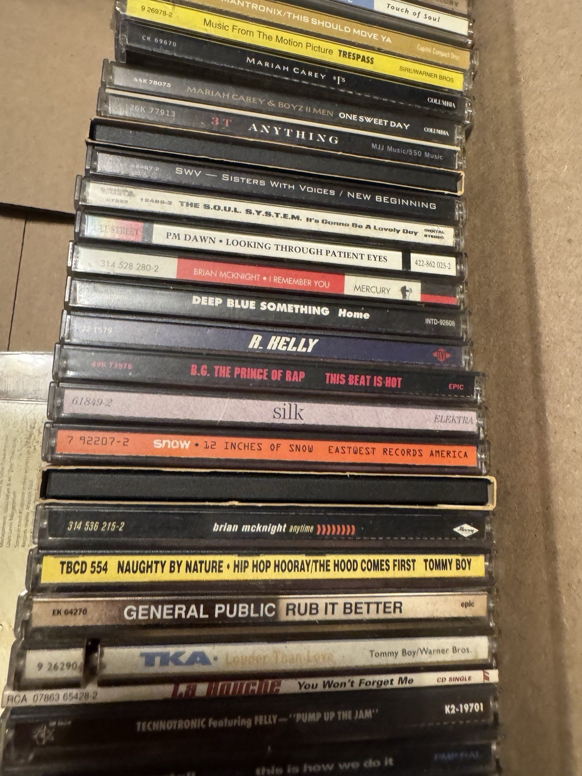 Rap, Soul, R&B, Hip Hop Music CDs Lot Of 46 With Cases