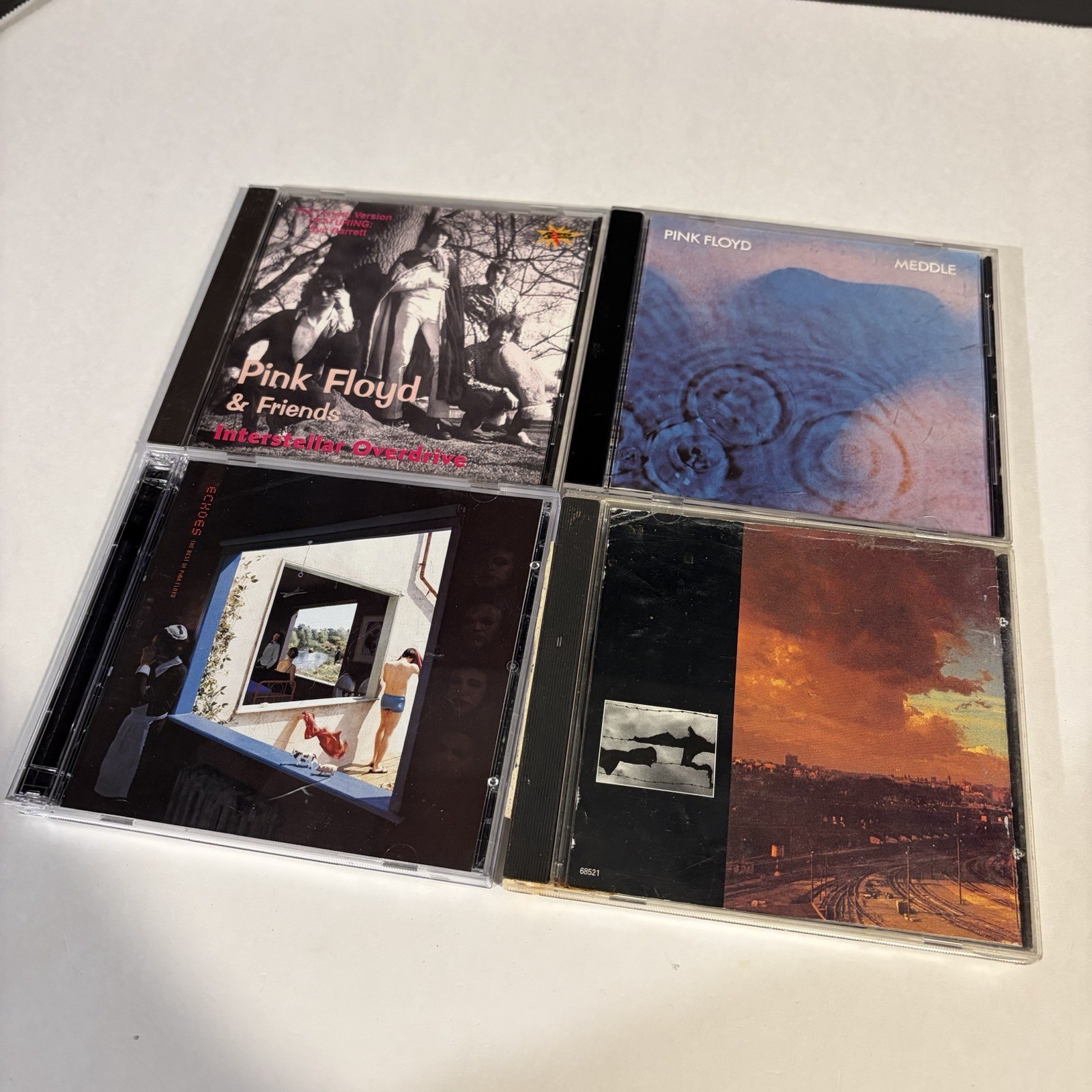 Pink Floyd CD Lot of 4 - Animals, Meddle, Echoes Best Of, & Friends Rarities