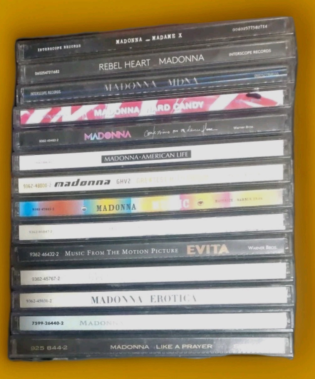Madonna: Hits 1 & 2 [1983-89/Studio Albums 1989-2019 & Soundtrack, 14 CD Bundle)