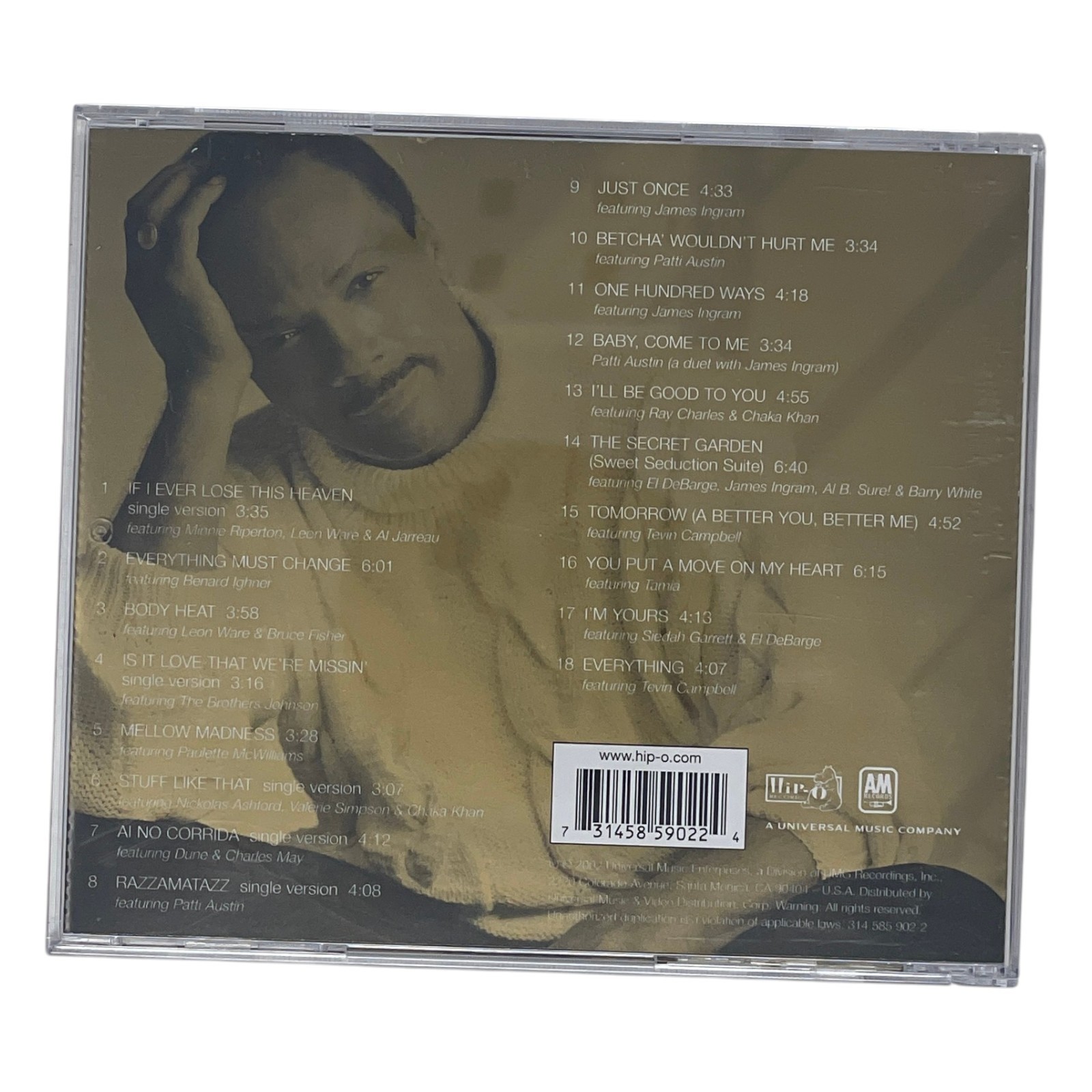 Quincy Jones Ultimate Collection CD Greatest Hits Jazz Soul Funk R&B A&M