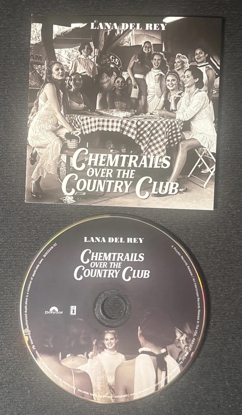 Lana Del Rey Chemtrails Over the Country Club CD 2021 Pop DISC + BOOKLET