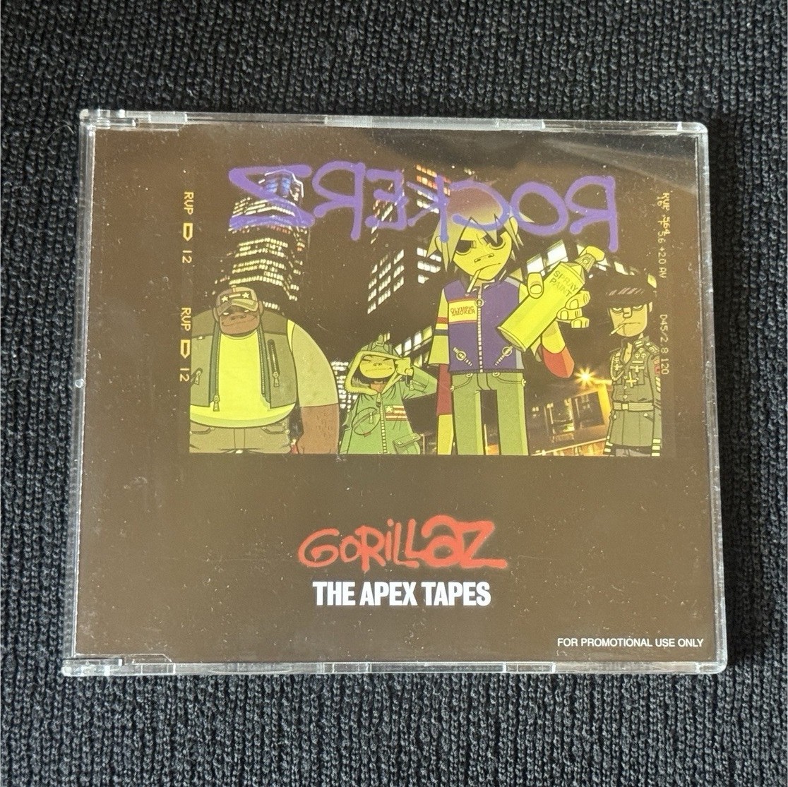 Gorillaz The Apex Tapes RARE Promo CD Rock Parlophone 2001 ZOMBIE 002