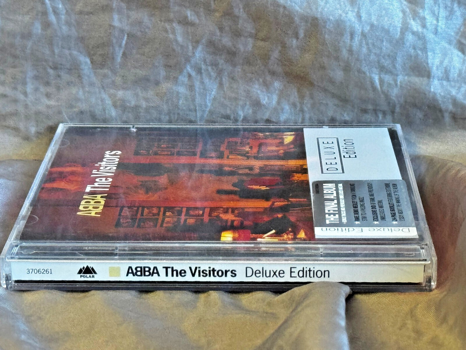 ABBA - THE VISITORS - DELUXE EDITION CD AND DVD JEWEL CASE 2012 RARE LIKE NEW