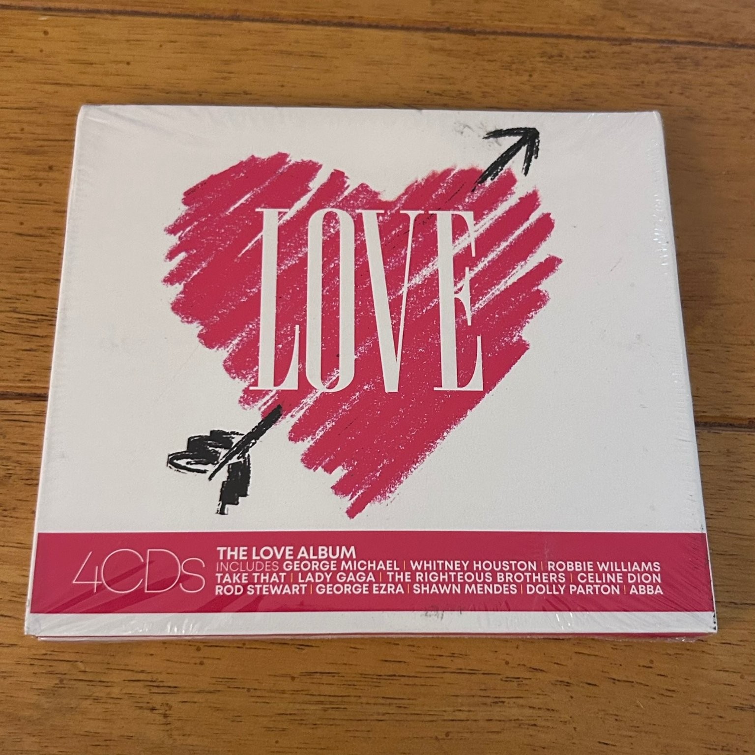 Various Artists – The Love Album 4CD 2020 Pop Ballads Sony UMC Ezra Mendea Abba