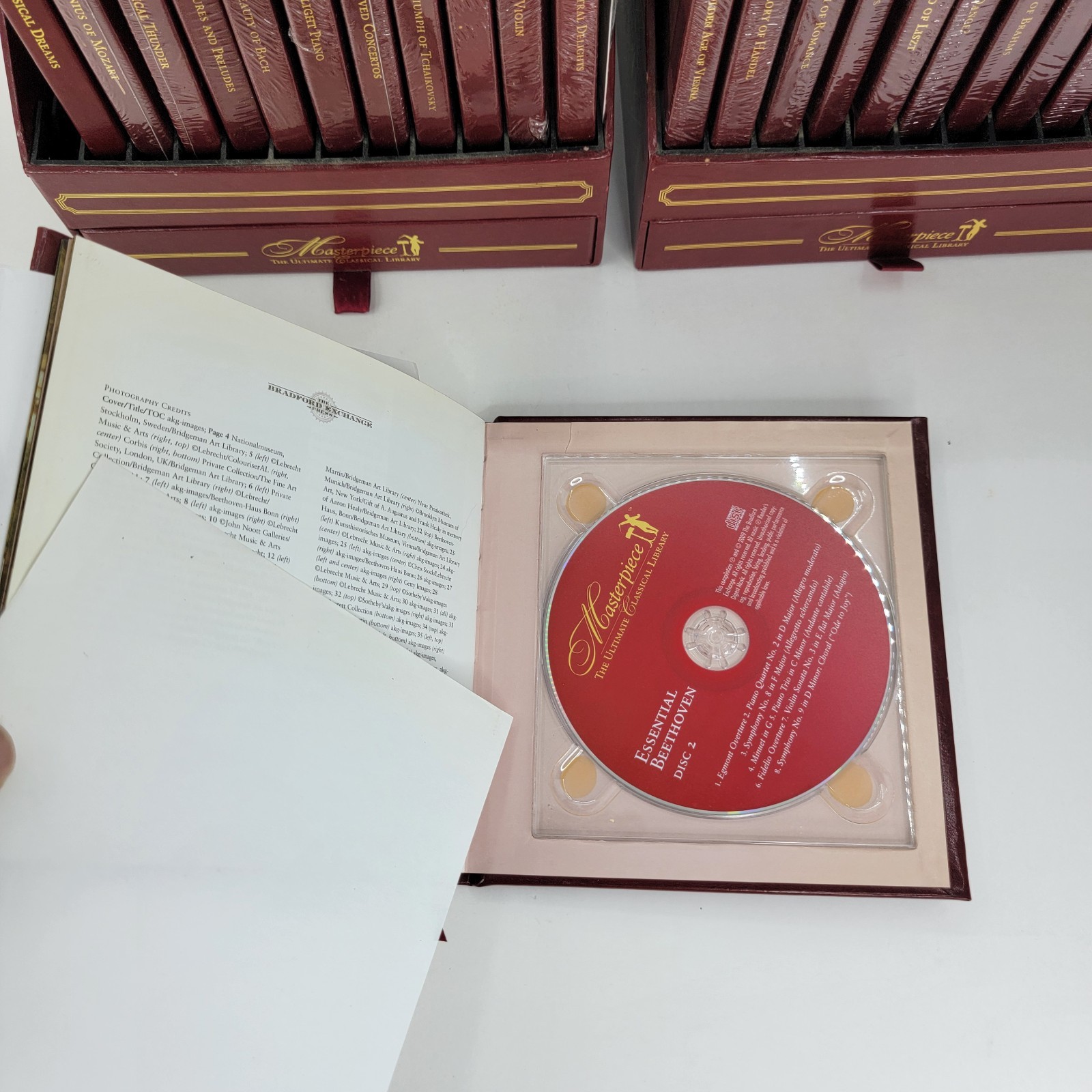 Masterpiece Ultimate Classical Library complete box set Vol 1-24 cds music books