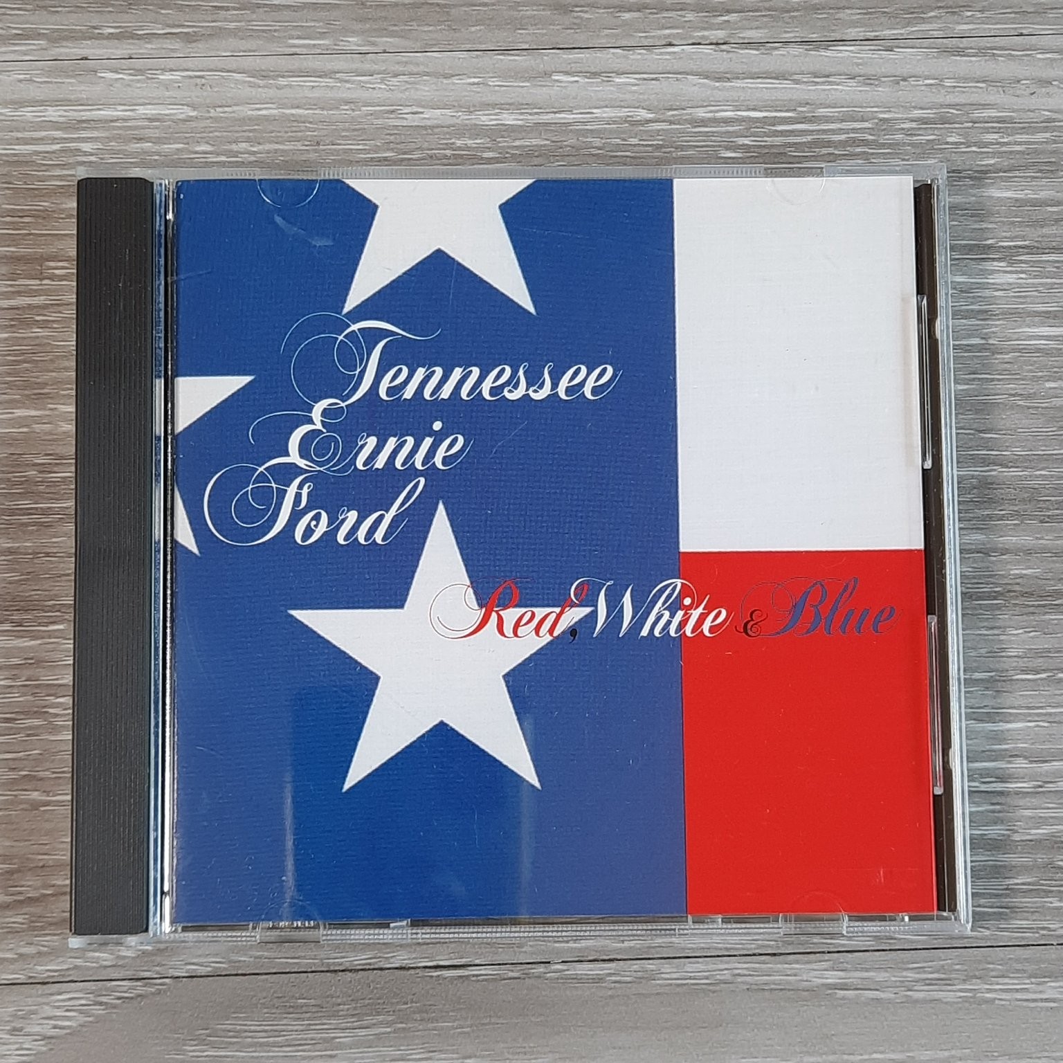 Tennessee Ernie Ford – Red, White & Blue CD 1991 Capitol Nashville Folk Country