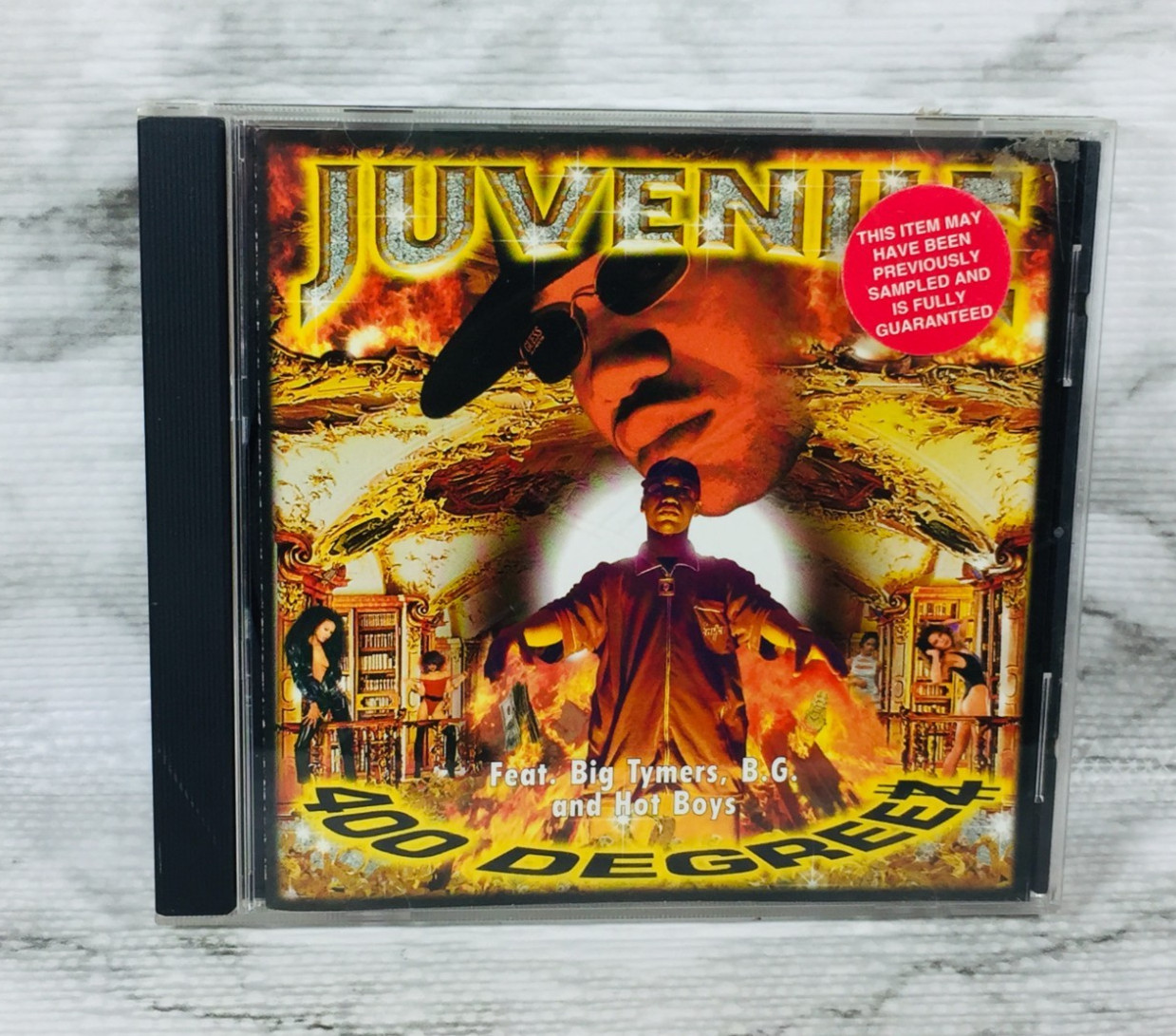 JUVENILE - 400 DEGREEZ (1998) CD CASH MONEY RECORDS EXPLICIT BIG TYMERS HOY BOYS