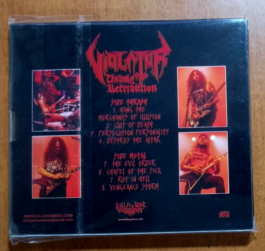 Violator - Unholy Retribution Old School Thrash BR Collector´s Edition