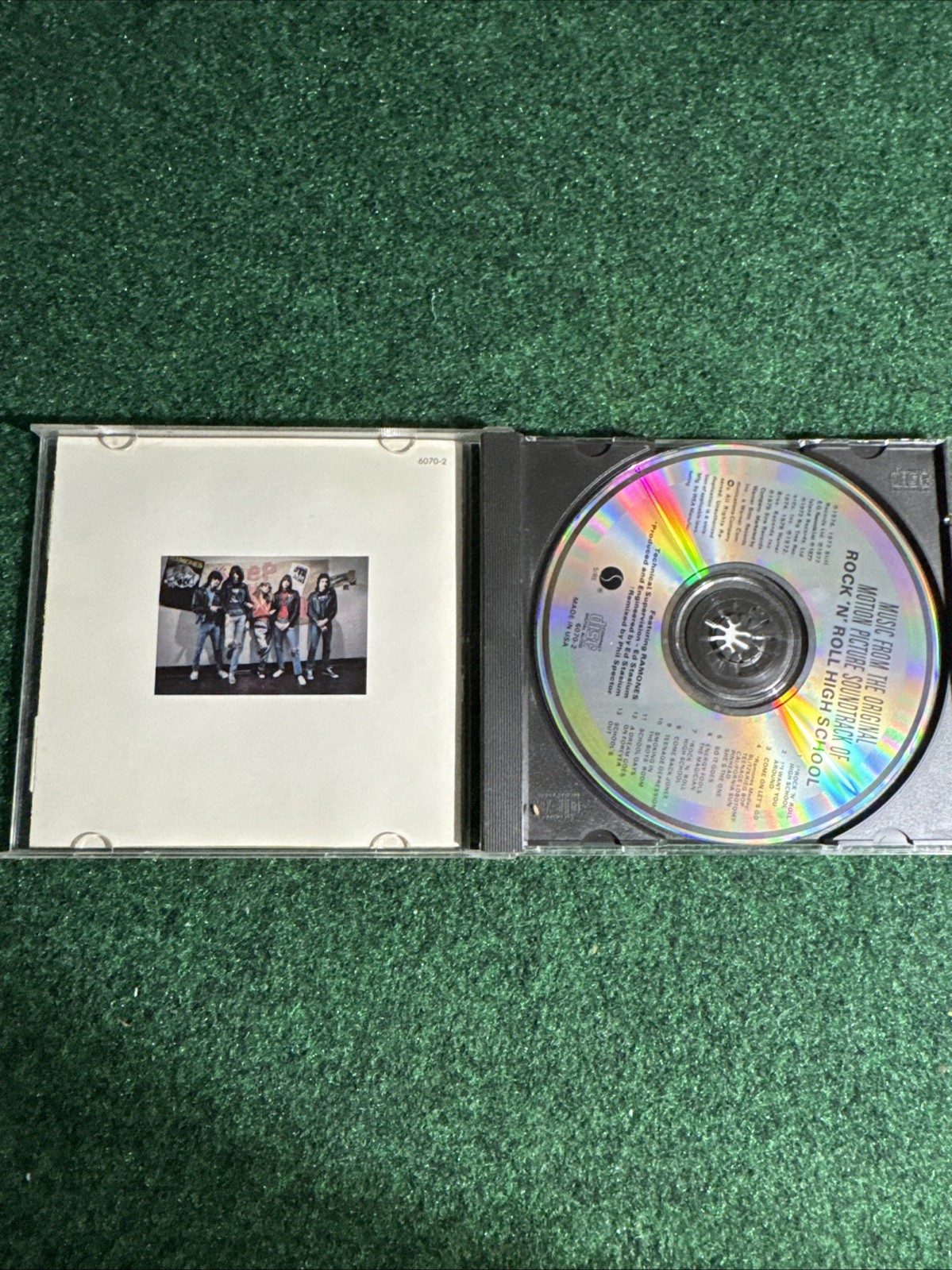 Rock 'n' Roll High School Soundtrack - The Ramones CD Phil Spector Sire Records
