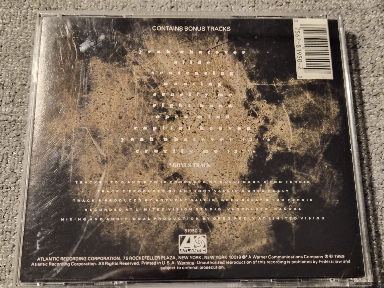 (588) Moev Yeah Whatever CD Atlantic Synth Pop Industrial New Wave