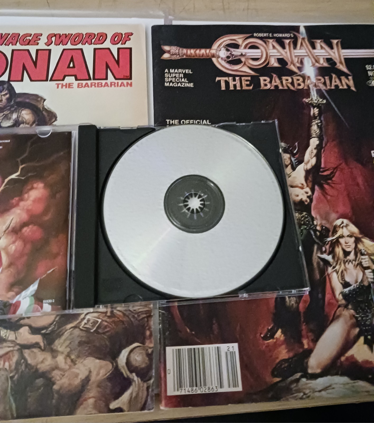 Kings of Metal Manowar CD 1988 Heavy Power True Sword Conan Sonja Castle Rat