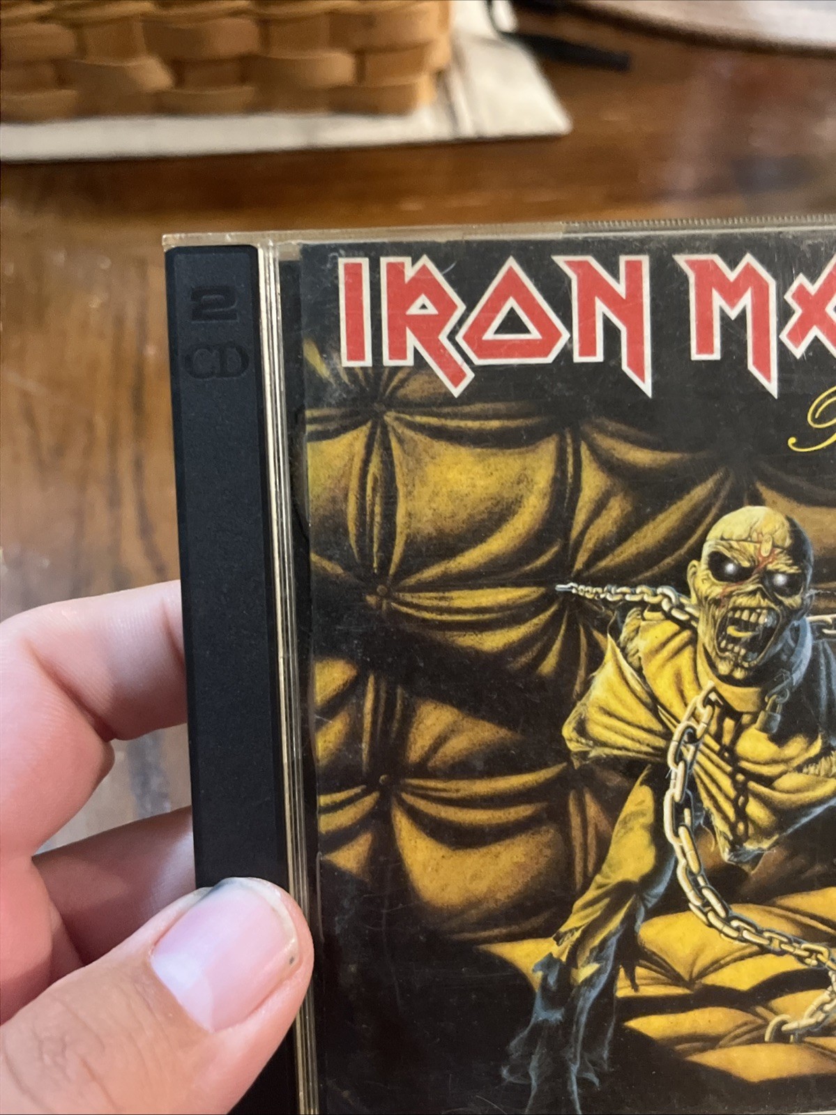 Iron Maiden Piece Of Mind 1995 CD Castle Records 2 CD Set With Insert Rare￼