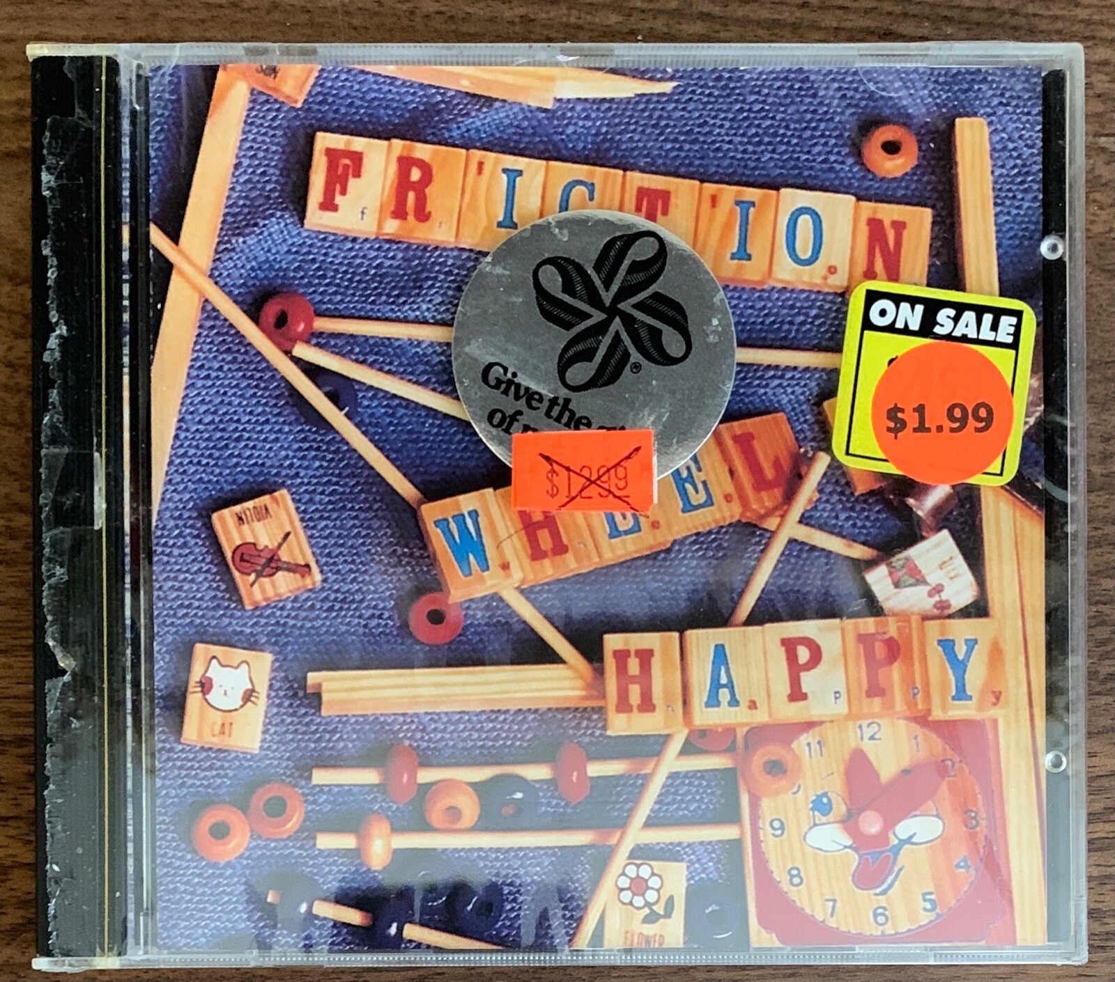 Happy by Friction Wheel CD NEW SEALED 90s ALT Indie Rock 1992