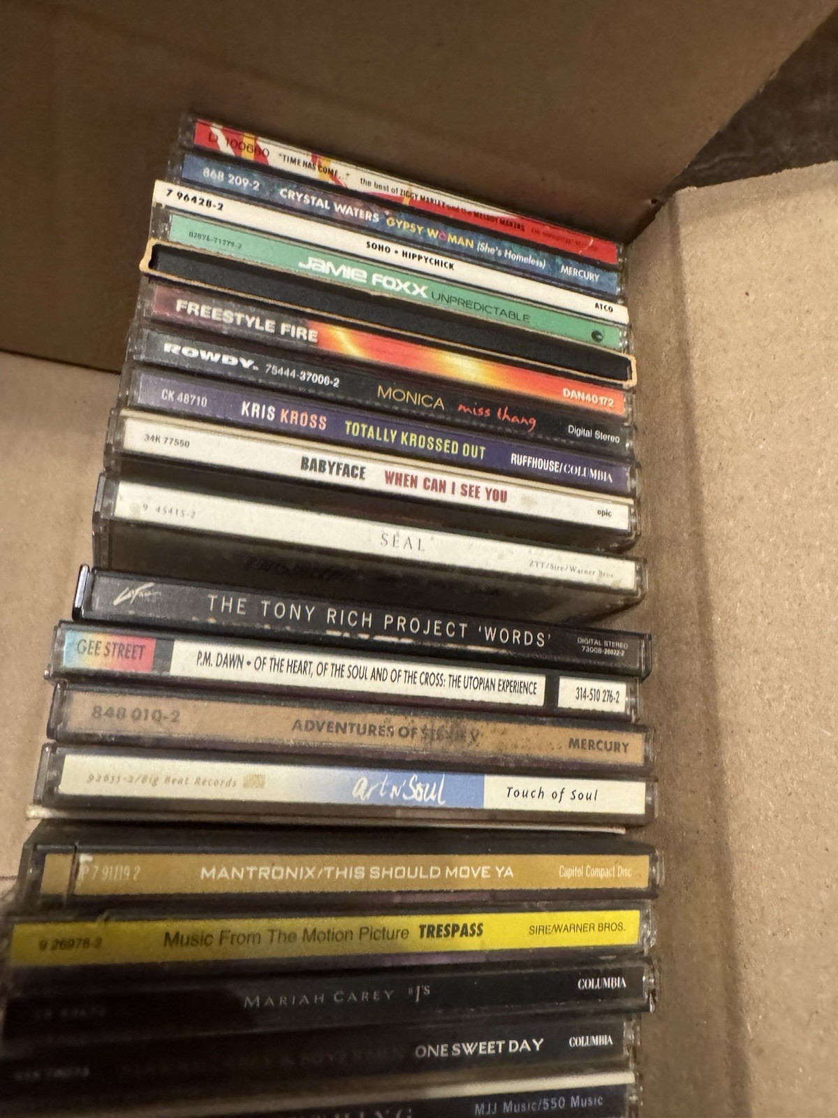 Rap, Soul, R&B, Hip Hop Music CDs Lot Of 46 With Cases