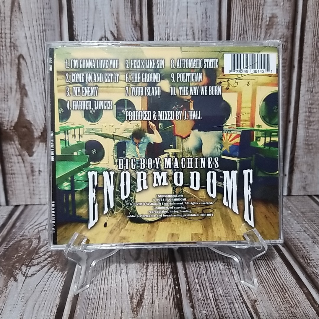 Enormodome - Big Boy Machines (CD, 2014) Skyrocket Entertainment 10 Tracks