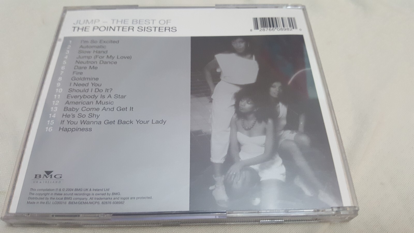 JUMP THE BEST OF THE POINTER SISTERS CD 1970S 1980S POP SOUL R&B ANITA POINTER