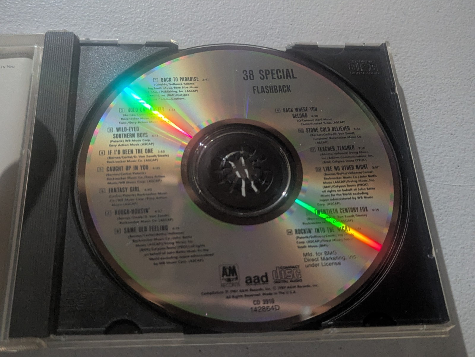 38 SPECIAL CD Lot: Flashback 1987, Rock & Roll Strategy 1989