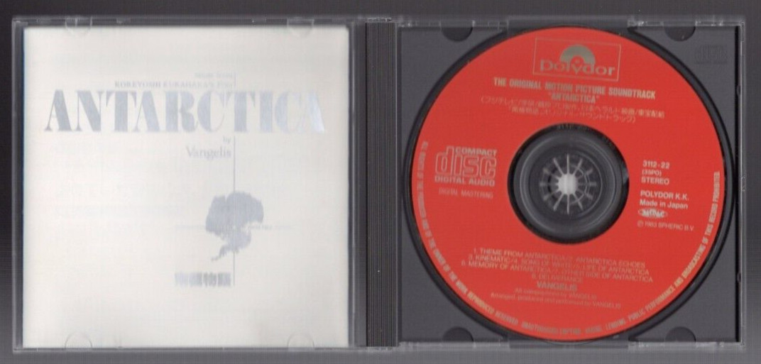 Vangelis - Antarctica - The Original Soundtrack - CD 3112-22 Polydor 1983 Japan