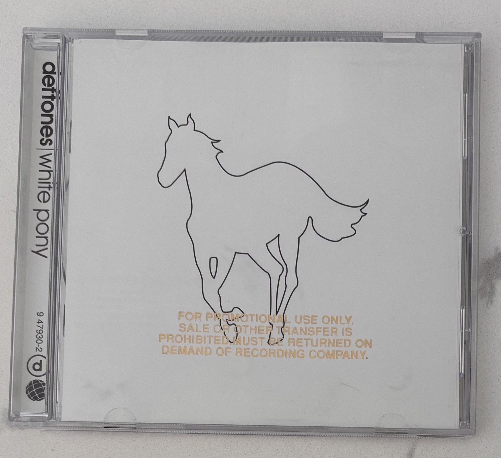 DEFTONES - White Pony GOLD STAMP PROMO ENHANCED CD (never played) / 2000 US