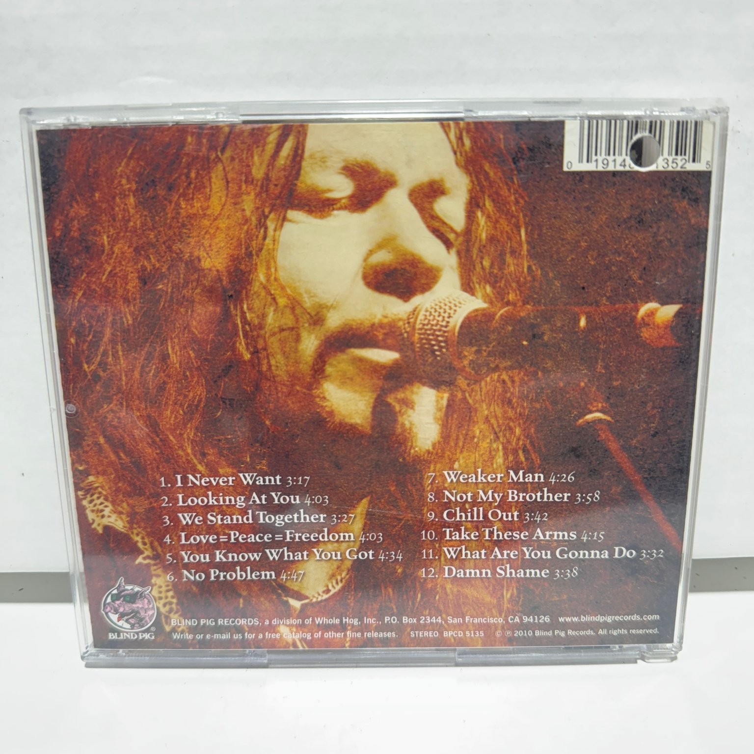 Harper - Stand Together CD 2010 Roots Rock Folk Blind Pig Records