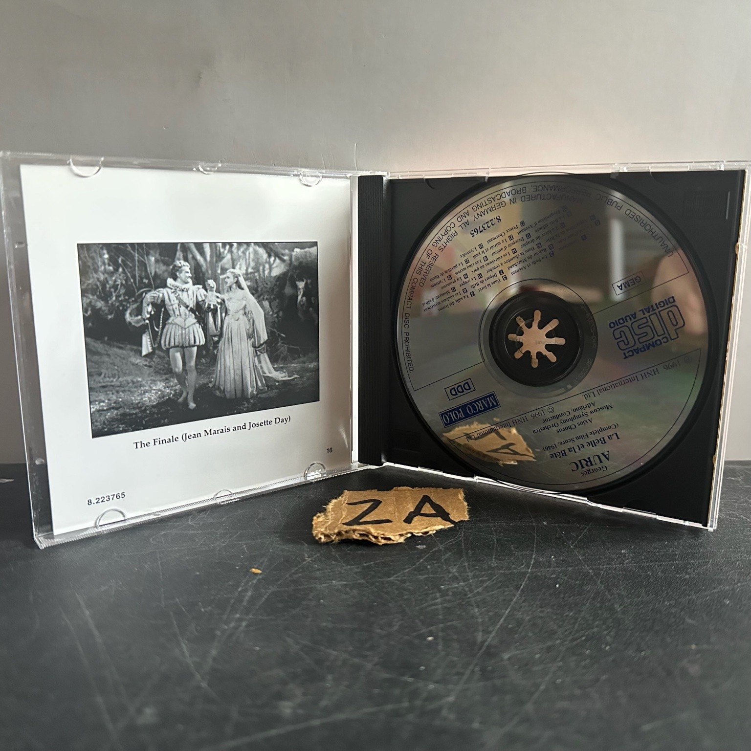 Georges Auric – La Belle et la Bête CD 1996 Film Score Soundtrack Classical