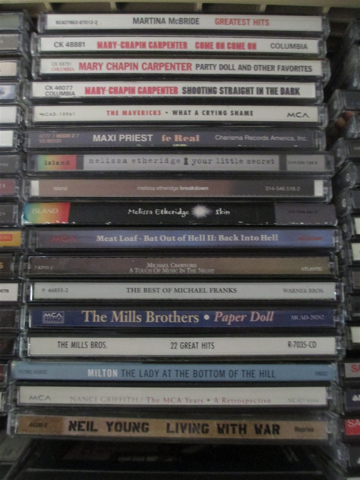 Rock Pop Country etc your choice 6 for $18 FS or $3 ea + flat Shipping