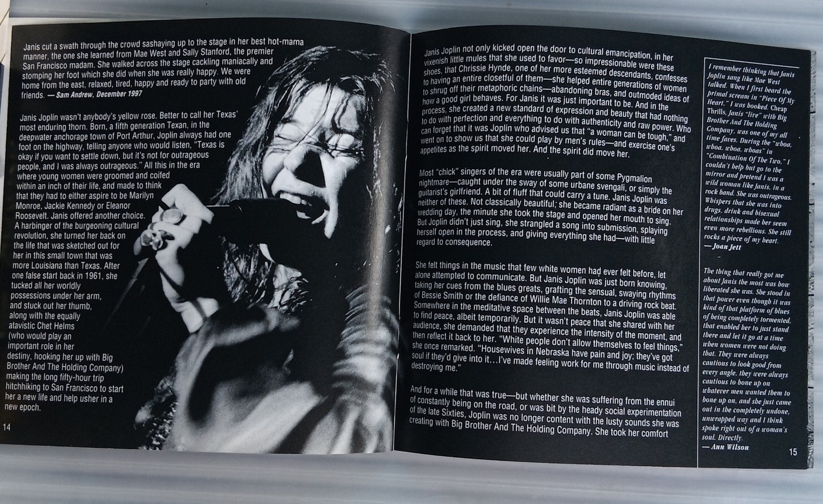 Janis Joplin With Big Brother And The Holding Company–Live At Winterland CD