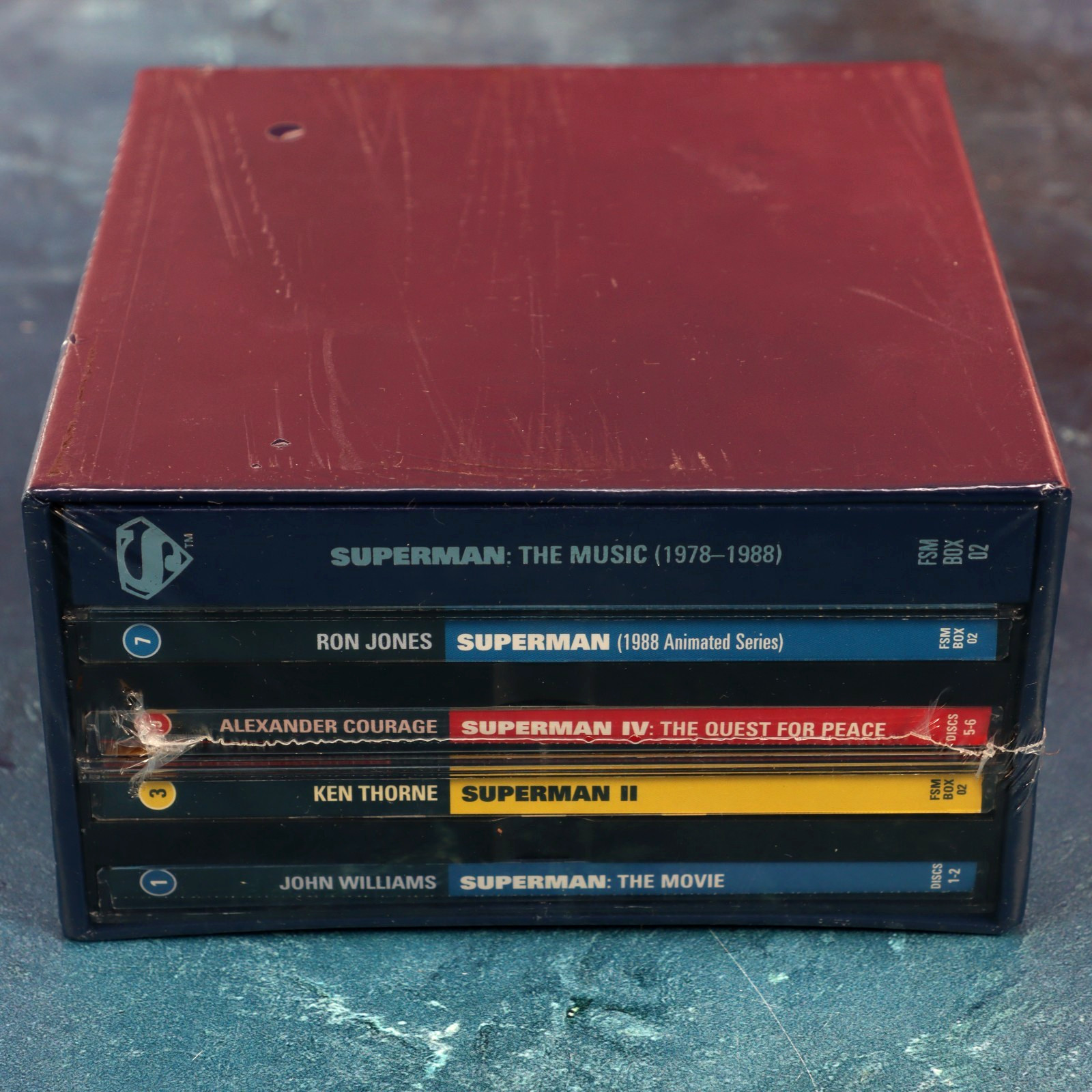 John Williams Superman The Music Soundtrack 8-CD FSM Box 02 LE 4000 Sealed 2008