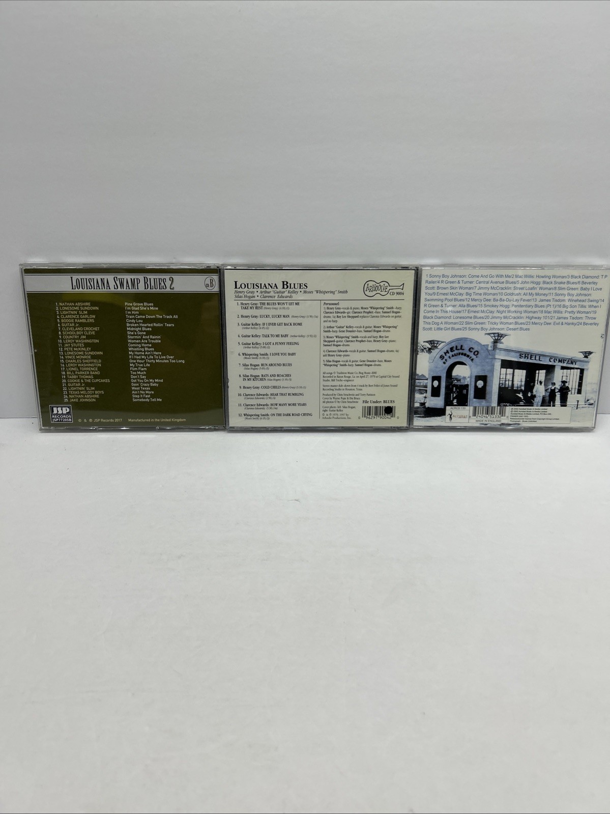 LOUISIANA/SWAMP & WEST COAST BLUES LOT OF 3 CD’S COMPILATION Photos 4 Artists