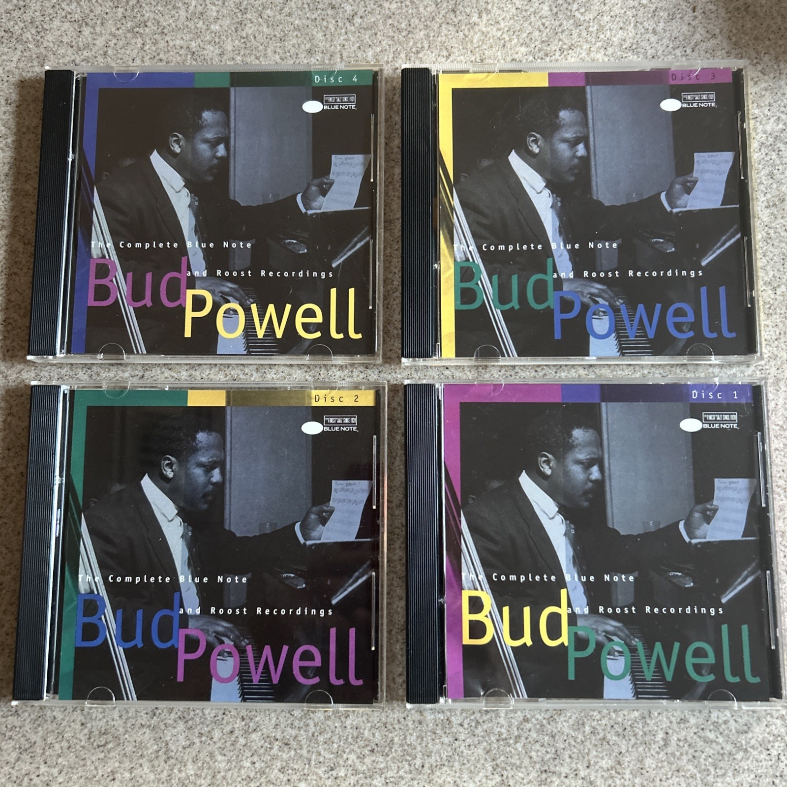 Bud Powell, The Complete Blue Note and Roost Recordings, Box Set, 4 CD, No Book