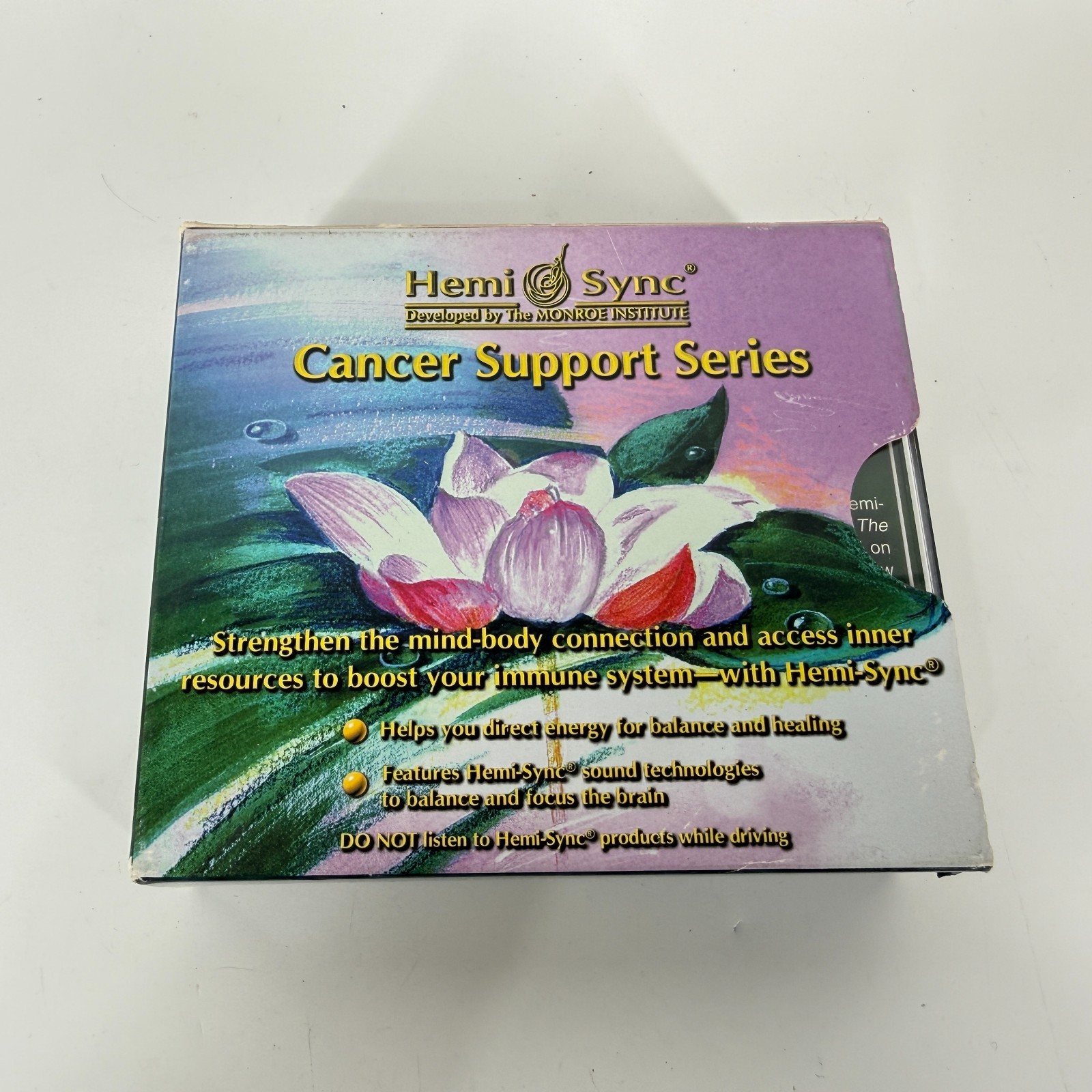 Hemi Sync Cancer Support Series Set of 4 CDs Monroe Institute