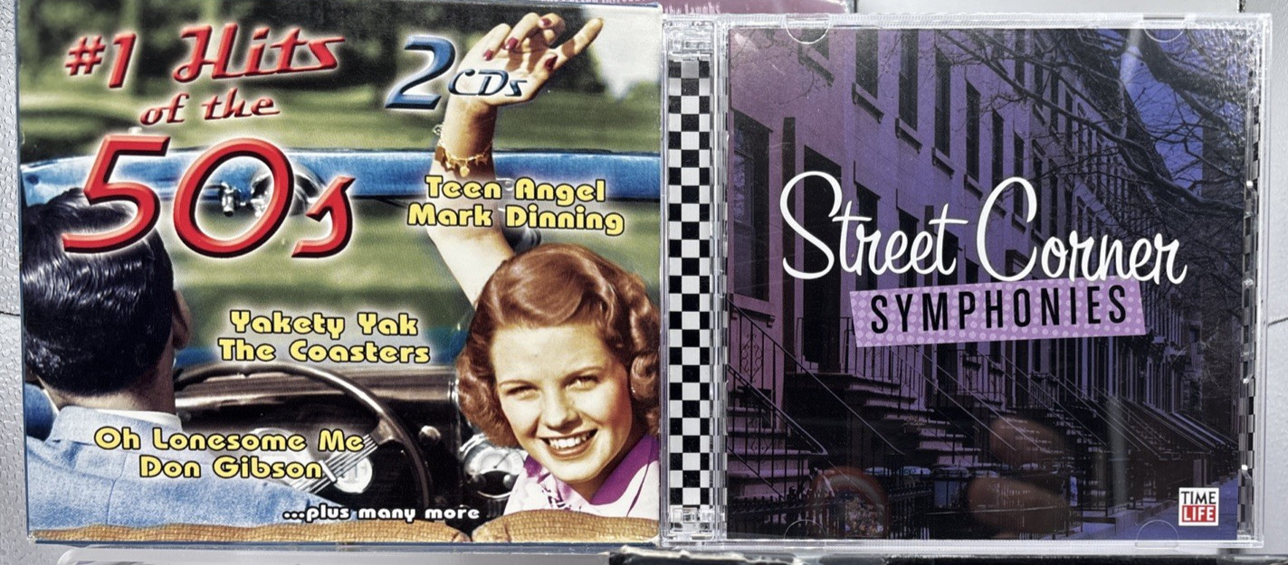 1950's CD DVD Lot Rat Pack Steve Lawrence Frankie Layne -Great Music Lot