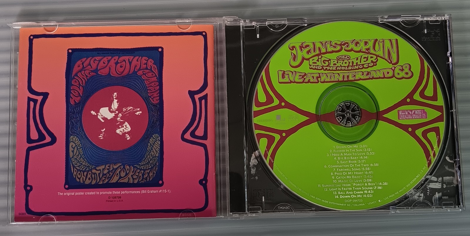 Janis Joplin With Big Brother And The Holding Company–Live At Winterland CD