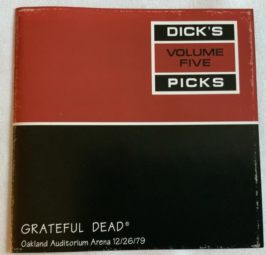 Grateful Dead 3 CD Set Dick’s Picks Volume 5 Oakland Auditorium Arena 12/26/79