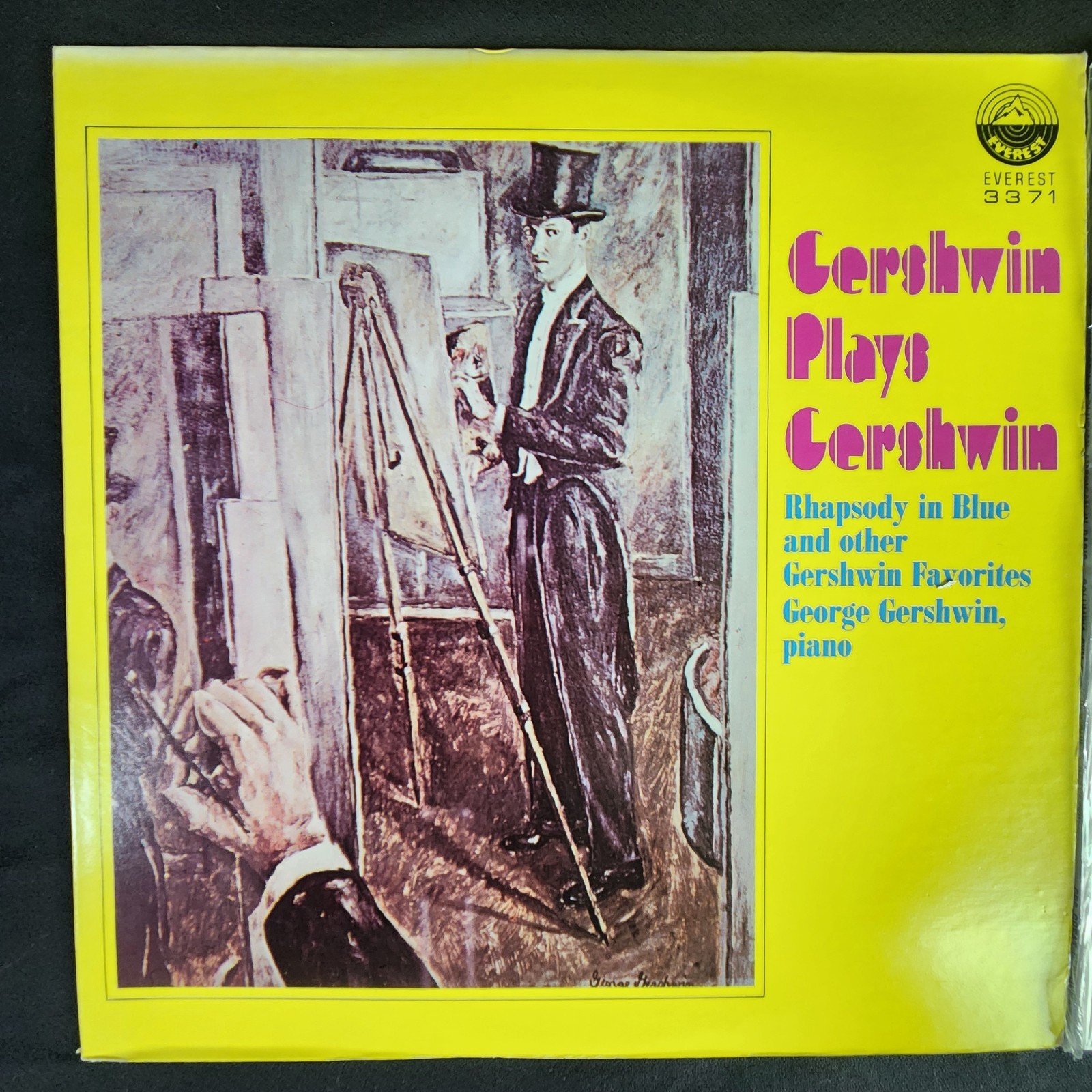 Gershwin Vinyl LP Lot of 2 - Bernstein Rhapsody in Blue & Gershwin Piano Rolls