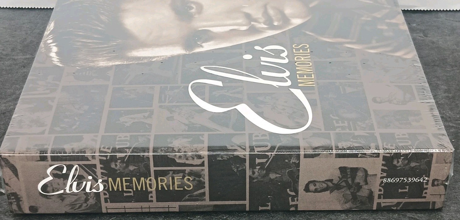 Elvis Presley Memories 3 CD Box Gift Set 50s 60s 70s Elvis' 75th Birthday SEALED