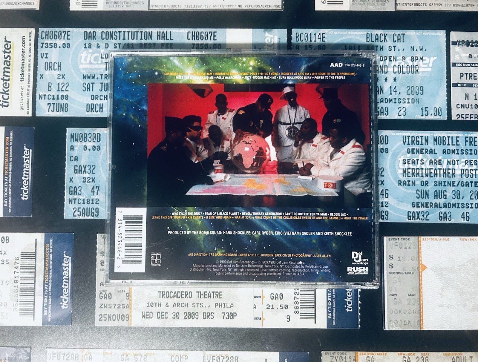Public Enemy - Fear of a Black Planet CD 1990 Classic Hip Hop