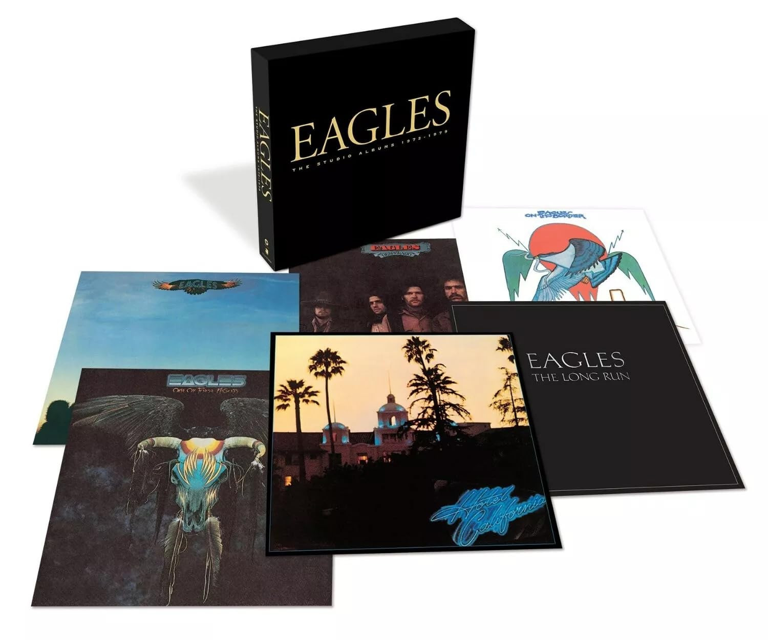 Eagles The Studio Albums 1972-1979 6CD Box Set Complete Collection New