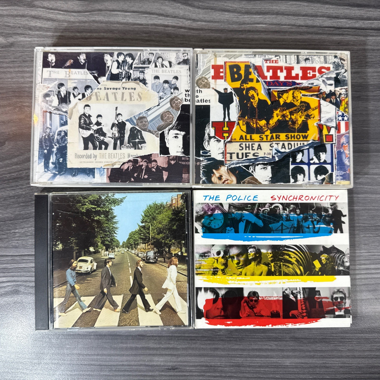 70’s & 80’s Rock CD Lot of 26 Floyd Kiss Zeppelin Eagles Beatles Petty W/Case