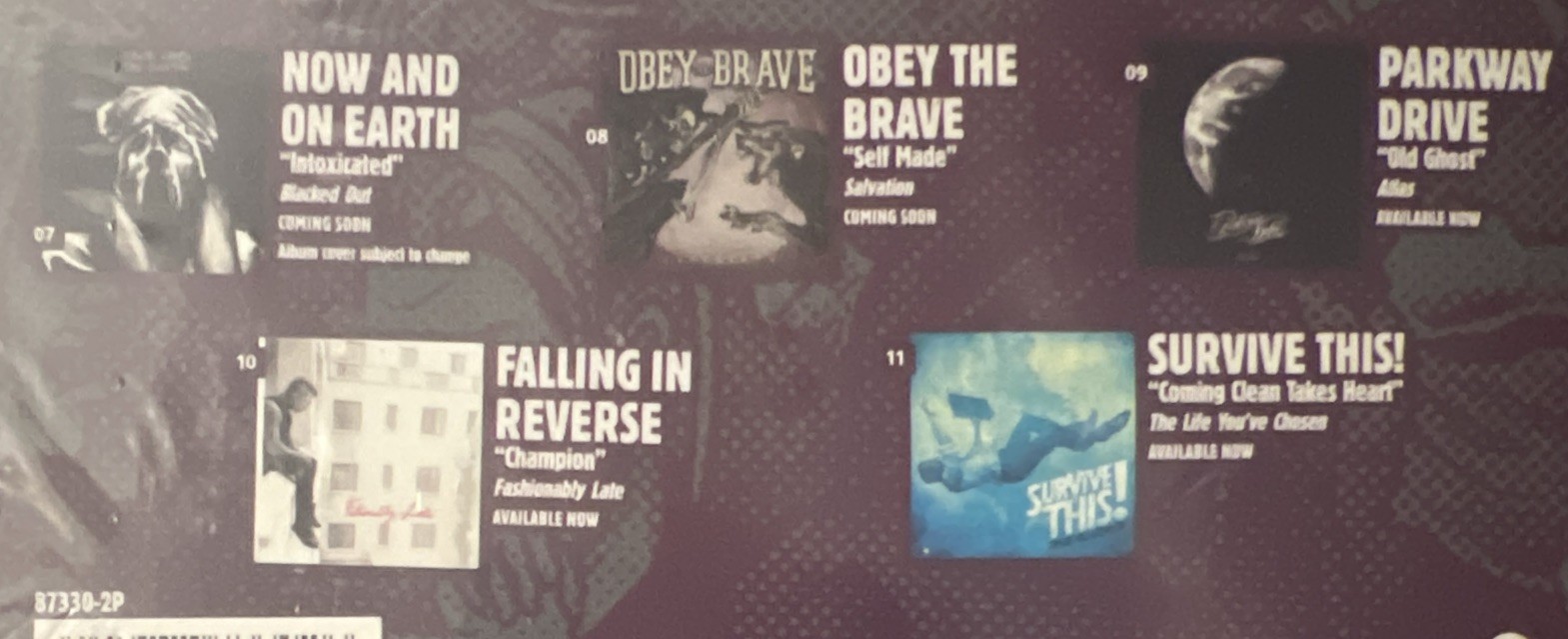Epitaph Sampler (NEW CD 2014) Metalcore, Heavy Metal - Obey the Brave, letlive