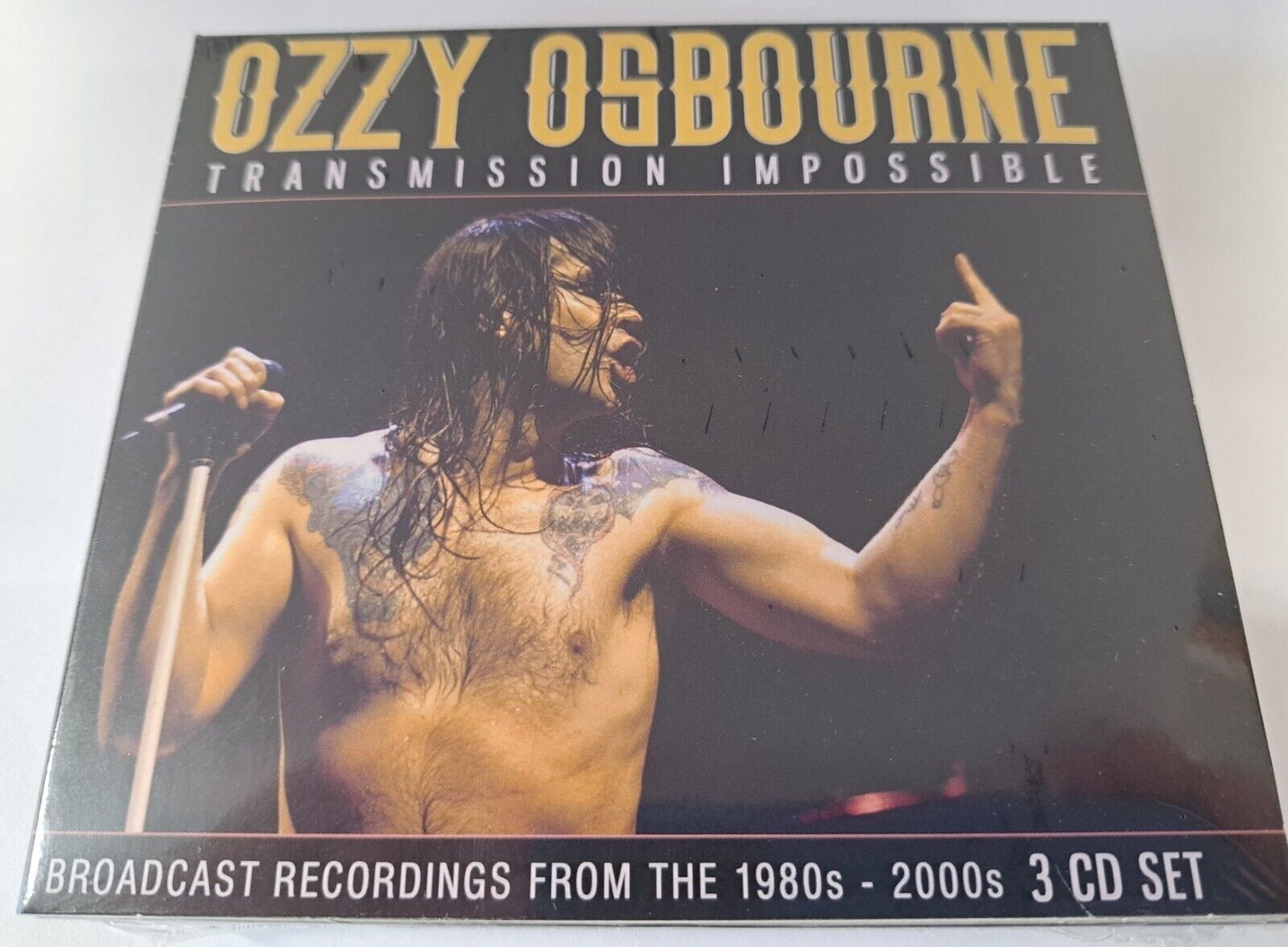 Ozzy Osbourne Transmission Imossible New 3 CD 1980s 2000s Iron Man Japan MN NJ