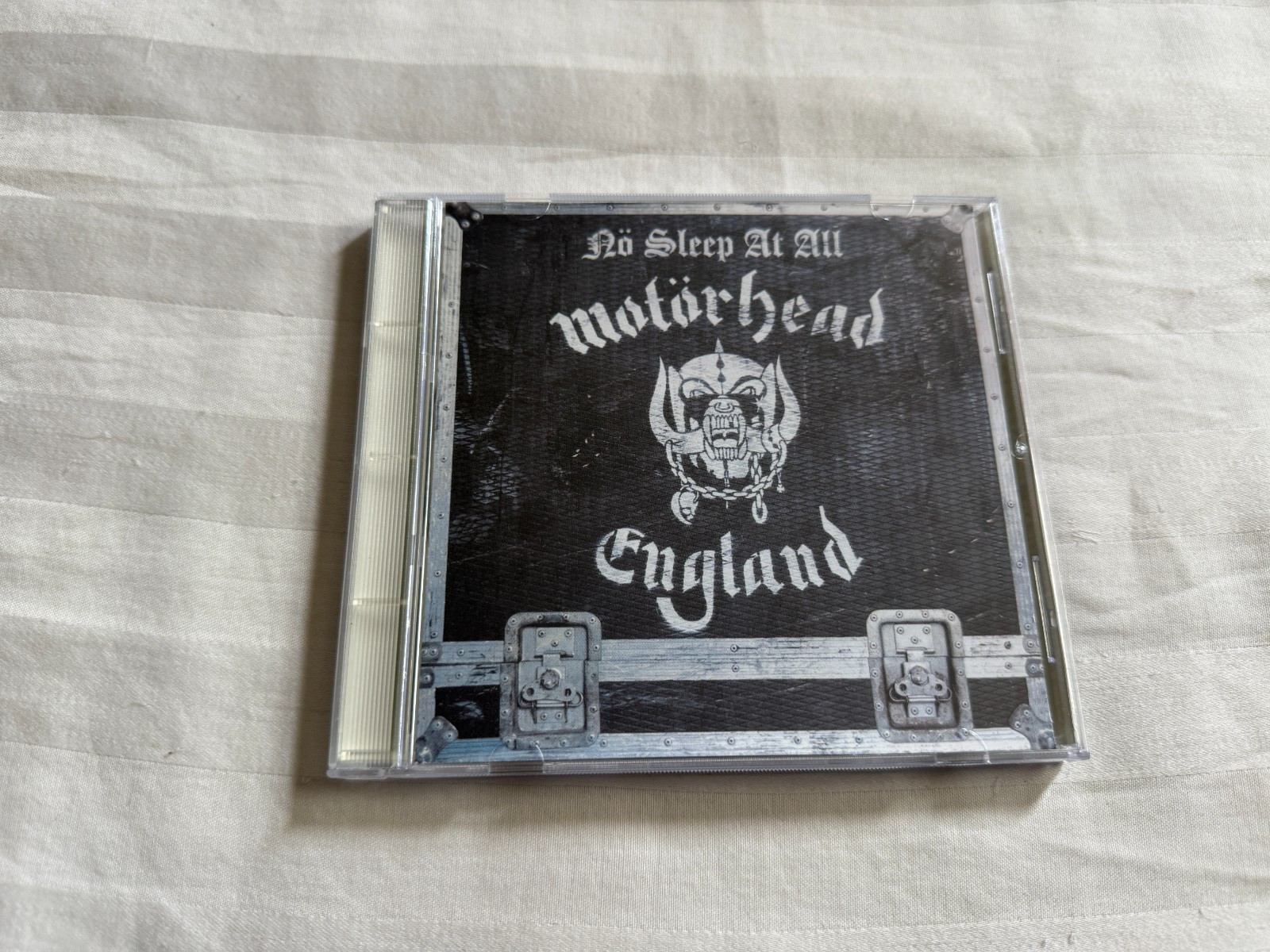 Motorhead - No Sleep At All CD 1988 GWR Import Live Lemmy Metal OOP RARE