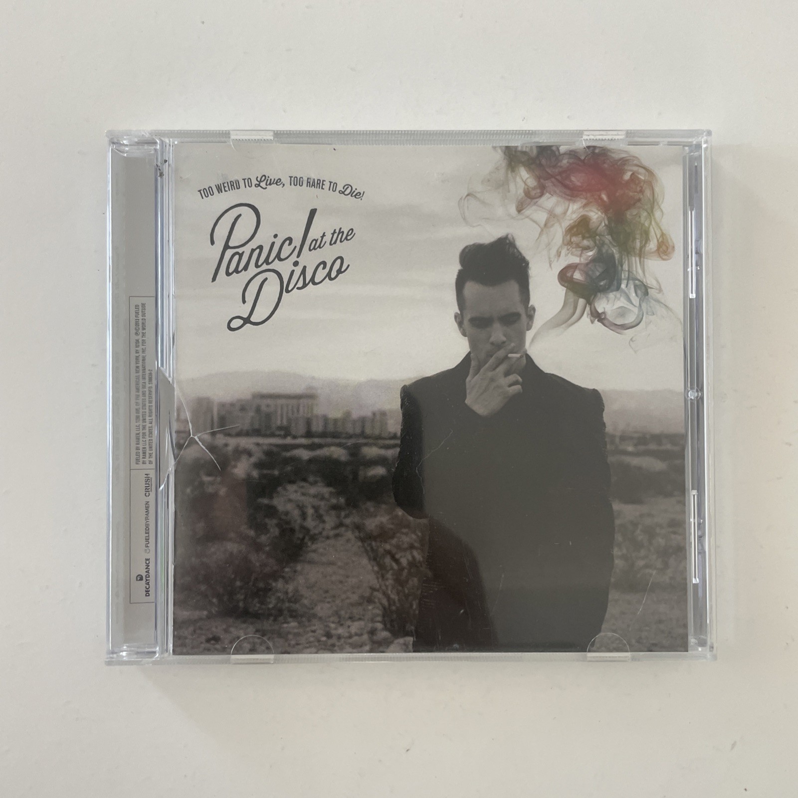 Too Weird to Live, Too Rare to Die by Panic! at the Disco CD, 2013 Cracked Case